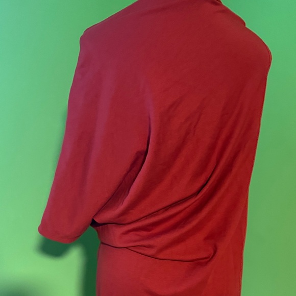 COS Red One Shoulder Dress - Picture 5 of 7